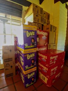diaper order for Gilroy farmworkers