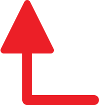 Arrow pointing up